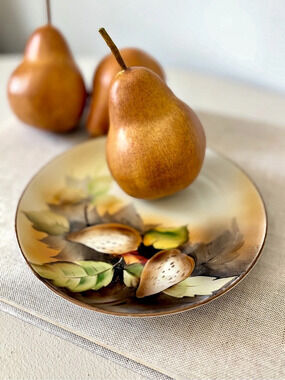 1920-30’s Noritake Hand-Painted Nut Plate